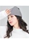 Grey breathable stretch cotton sleep cap, light blocking nap cap for sleep and travel - 4