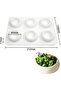 Three mousse cake molds, food-safe, BPA-free, heat-resistant, dishwasher safe. - 2