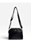 Women's Adjustable Cross Strap 4 Compartment Shoulder and Crossbody Bag Lezard