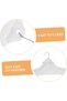 Set of 2 foldable, inflatable clothes hangers made of sturdy PVC with a metal hook, ideal for drying shirts, sweaters, and other clothing. Space-saving. - 5