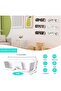 Wall-Mounted Sunglasses Organizer – Hanging holder – For entryway – White - 2