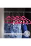 20 Extra Thick Velvet Hanger Clips, Strong Finger Clips, Trouser Clips, Non-Slip Clothing Clips, Slim Finger Clip Set, Suitable for Hangers and Skirts - 3