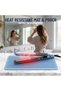 Hair straightener heat-insulating storage box and heat-insulating pad, portable and space-saving, a great styling helper for home and travel. - 4