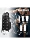 Magnetic Gym Bag with Shoulder Strap, Water Bottle Holder & Phone Pockets (Unisex) - 5