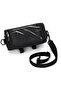Waterproof Bicycle Handlebar Bag Front Pocket Storage Space Large Capacity Bike Bag Transparent Divider Velcro Closure Road MTB Black - 2