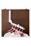 Foldable clothes rack - space-saving door drying rod, 5kg load capacity, 2-pack, white - 7