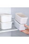A set of 4 portable microwave-safe lunch boxes in different sizes - 4