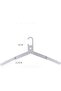 3 Pieces Foldable Clothes Hangers - Aluminum - for Travel/Cruises/Camping - Black - 5