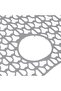 Silicone sink mat for kitchen sink - non-slip and dishwasher-safe - 66 x 35 cm - grey. Protects and beautifies the underside of the sink. - 4
