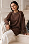 Knitwear Tunic R7183 Brown
