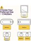 Bath Mat - 40 x 60 cm (Rectangular) - Fabric - Soft - Non-slip - Water-absorbent - Machine washable - High pile - Braided - Color: Beige - 4