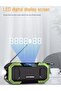 Suitable for Emergency Radio Solar Survival Wind-Up Dynamo Battery Powered Flashlight SOS Compass Backpack 5000 mAh Power Bank GRAY - 5