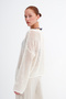 Boat Neck Openwork Knitwear T2953 - 6