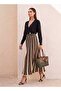 KNIT TRICO PLEAT SKIRT - 5