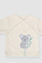 100% Cotton Koala 5-Piece Newborn Hospital Release Bodysuit Set Gray Bbtf.Gri̇.20092.06 - 2
