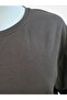 Brown Women's Oversize Crop T-Shirt - 2