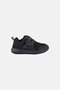 Kids Boy Wide Velcro Closure Outdoor Shoes, Black - 3