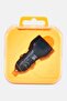 PD Car Charger Dual Ports 38 W, Black