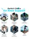 10-pack of kinesiology knee patches, pre-cut knee patches, breathable sports patches, elastic sports patches, suitable for running, hiking, cycling. - 5