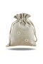 A set of 20 linen/jute bags with drawstring, measuring 13*18 cm. - 3