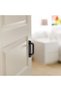 2-Pack - Black Stainless Steel Handles - Cabinet Handles - Door Handles - Bathroom Handles - Furniture Hardware - Kitchen Handles - Black - 3
