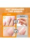 3-in-1 electric automatic nail clippers w/polishing Func - safe nail trimmer - 2 Adj. speeds - For seniors - adults - & children (orange) - 3