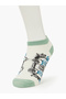 Pack of 5 - Graphic Print Ankle Socks - 8