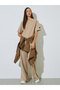 Badge Detail T-Shirt and Wide Leg Joggers Co-Ords