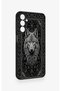 Samsung A24 Compatible Ethnic Wolf Pattern Silicone Case - 3