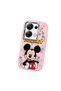 Poco M6 Pro 4g Compatible Case Camera Protector Pink Silicone Couple Phone Case Character Patterned - 3