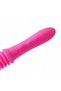 Vibrator telescopic cu telecomandă roz