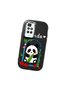 Redmi 10 Compatible Case Camera Protector Black Silicone Couple Phone Case Panda Patterned - 3