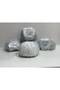 Export Surplus Goose Feather Knitting Yarn 500Gr - Gray - 4