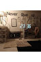 3D LED Digital Clock Wall Decoration Glow Night Mode Decoration for Bedroom Adjustable Electronic Wa - 2