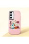 Pink Silicone Case with Shock-Absorbing Camera Protection Compatible with Samsung Galaxy S23