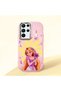 Pink Silicone Case with Shock-Absorbing Camera Protection Compatible with Samsung Galaxy S22 Ultra