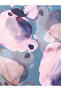 Galaxy Patterned Scarf - Dark Blue - 4