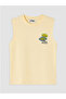 Lcw Kidscrew Neck Printed Boys' Undershirt - 6