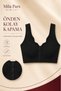 Slim Lift Laser Cut Front Buttoned Seamless Invisible Agrafted Strap Ghost Bralette Bra