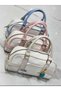 Women's Lock Detail Sporty Stylish Hand and Shoulder Bag - 5