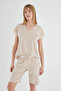 21198 Women's Short Sleeve Shorts Set - 8