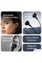 3.5mm Wired In-Ear Earphones With Magnetic Suction Earbuds, Deep Bass Stereo Sound, In-Line Microphone & Tactile Volume Control For Clear Calls - Black - 2
