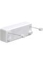 Retractable clothesline, hotel style, white