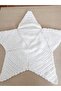 Handmade Star Baby Swaddle |   Hooded Knitted Newborn Blanket