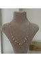 Design Colored Stone Gold Mirelle Necklace - 2