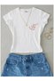 Women's Lycra Bat Sleeve Crop T-Shirt, Fitted at the Waist, Stretchy Fabric