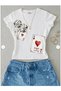 Women's Lycra Bat Sleeve Crop T-Shirt, Fitted at the Waist, Stretchy Fabric