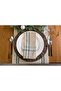 100% Cotton, Machine Washable, Everyday French Stripe Kitchen Table Runner For Dinner Parties, E - 6