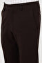 Straight Super Slim Fit Men's Trousers Dark Brown - 38383.26Y - 5