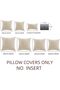 Rust Lumbar Decorative Throw Pillow Covers 12x20 Inch for Couch Bed Sofa, Rustic Farmhous - 6